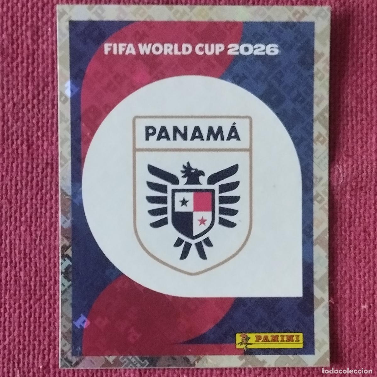 Cromos de f&uacute;tbol: ESCUDO DE PANAMA - PAN 1 - MUNDIAL DE FUTBOL - FIFA WORLD CUP - 2026