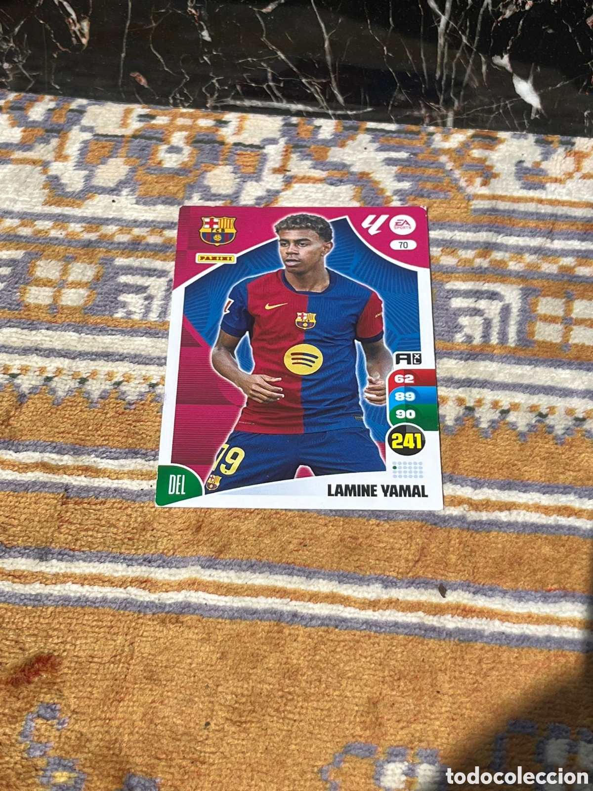 Cromos de f&uacute;tbol: Lamine yamal 2024-2025 m&aacute;s lote de cromos