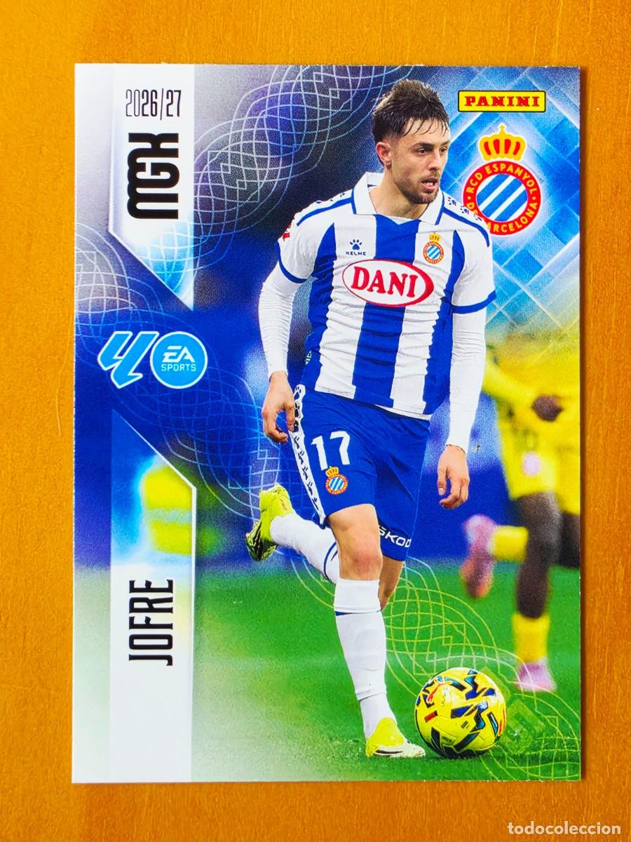 Cromos de f&uacute;tbol: 175 Jofre Carreras, RCD Espanyol, Panini Megacracks MGK 2026 2027 26 27