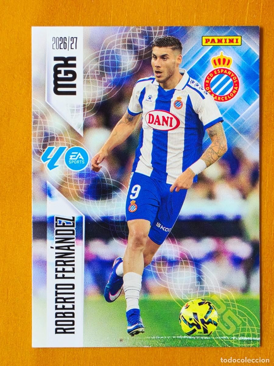 Cromos de f&uacute;tbol: 178 Roberto Fern&aacute;ndez, RCD Espanyol, Panini Megacracks MGK 2026 2027 26 27