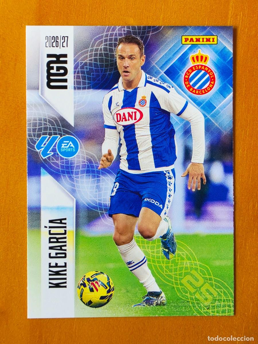 Cromos de f&uacute;tbol: 179 Kike Garc&iacute;a, RCD Espanyol, Panini Megacracks MGK 2026 2027 26 27