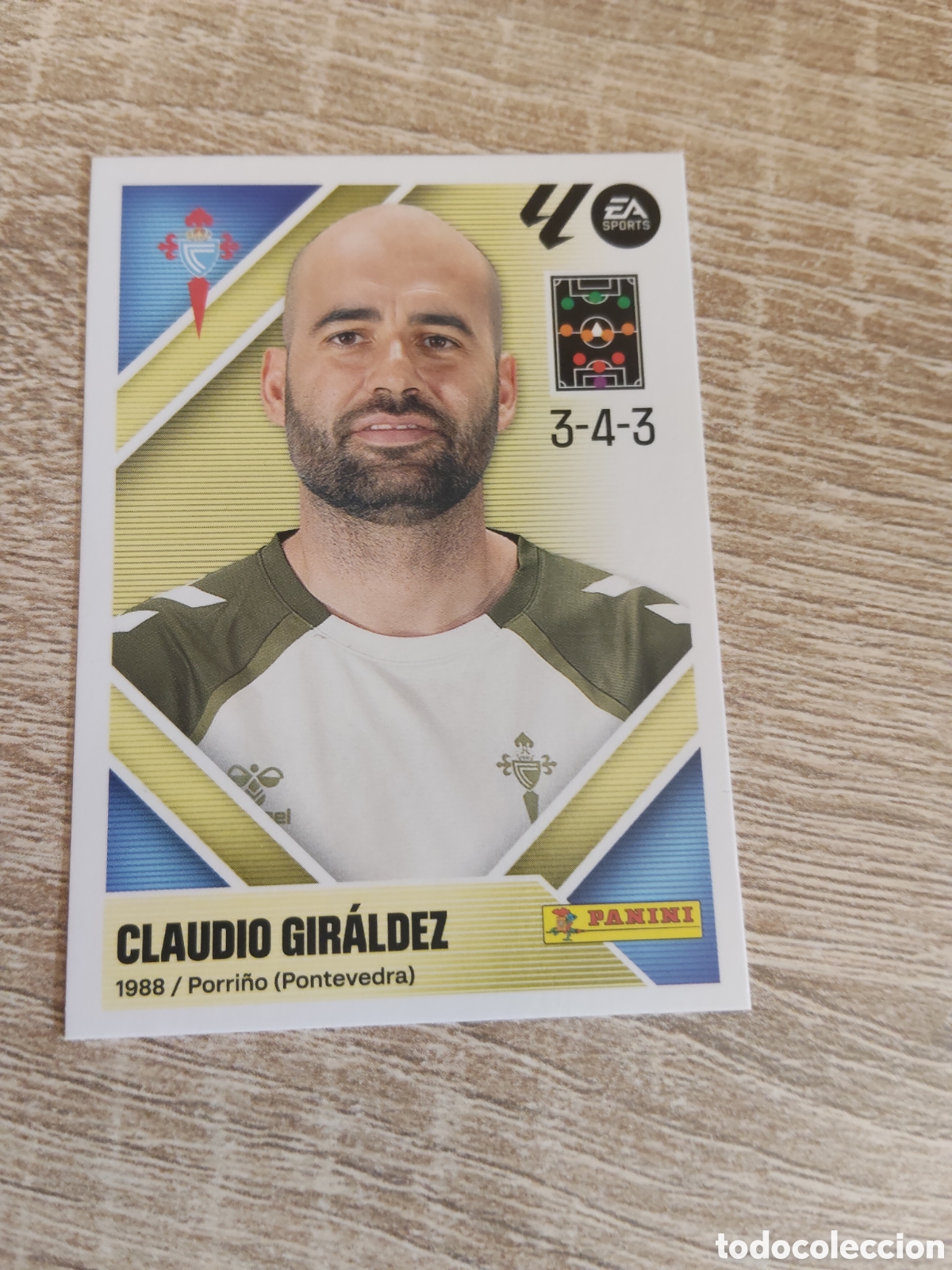 Figurine di Calcio: Claudio Giraldez Celta de Vigo liga 2026 2027 26 27 ediciones este