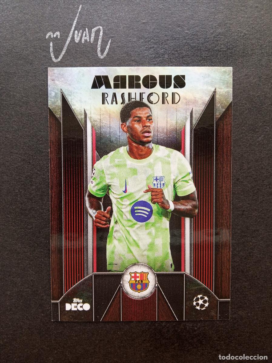 Cromos de f&uacute;tbol: CURRENT STARS RASHFORD FC BARCELONA ⚽ TOPPS &reg; DECO UEFA CLUB COMPETITIONS 2025 2026 25 26 NUEVO