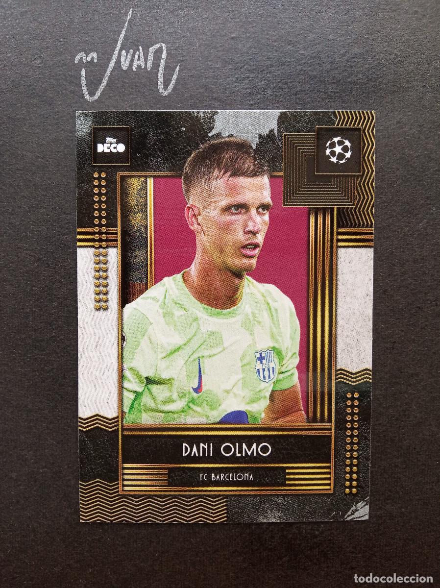 Cromos de f&uacute;tbol: CURRENT STARS DANI OLMO BARCELONA ESPA&Ntilde;A ⚽ TOPPS &reg; DECO UEFA CLUB COMPETITIONS 2025 2026 25 26 NUEVO