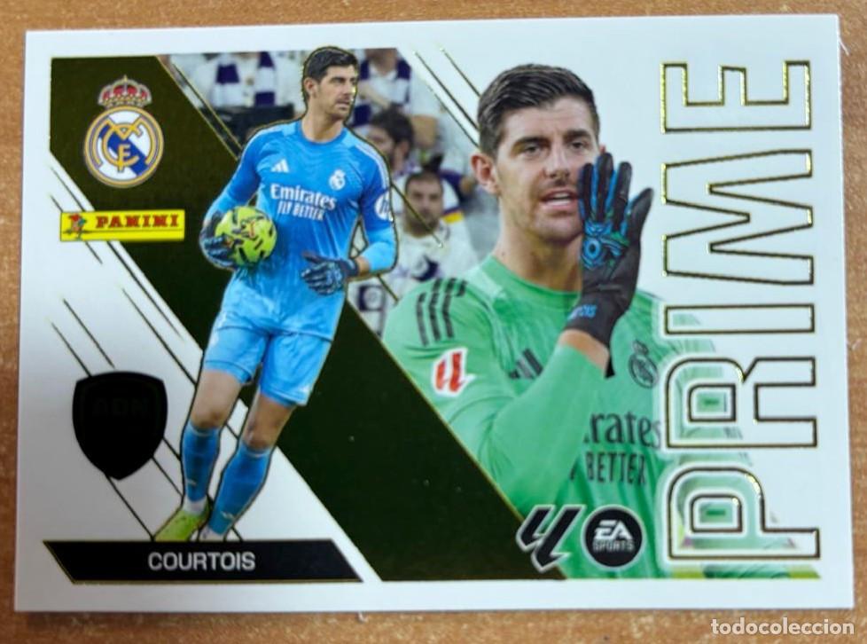 Cromos de f&uacute;tbol: EDICIONES ESTE 2026-2027 26 27 N&ordm; 3 COURTOIS (REAL MADRID) ADN LaLiga PRIME