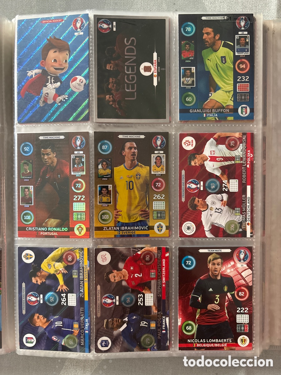 Cromos de f&uacute;tbol: EURO 2016 ADRENALYN CROMOS SUELTOS O EN LOTE PREGUNTAR ANTES DE COMPRAR MAS DE 190