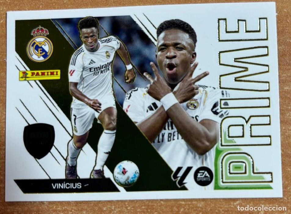 Cromos de f&uacute;tbol: EDICIONES ESTE 2026-2027 26 27 N&ordm; 15 VINICIUS JR. (REAL MADRID) ADN LaLiga PRIME