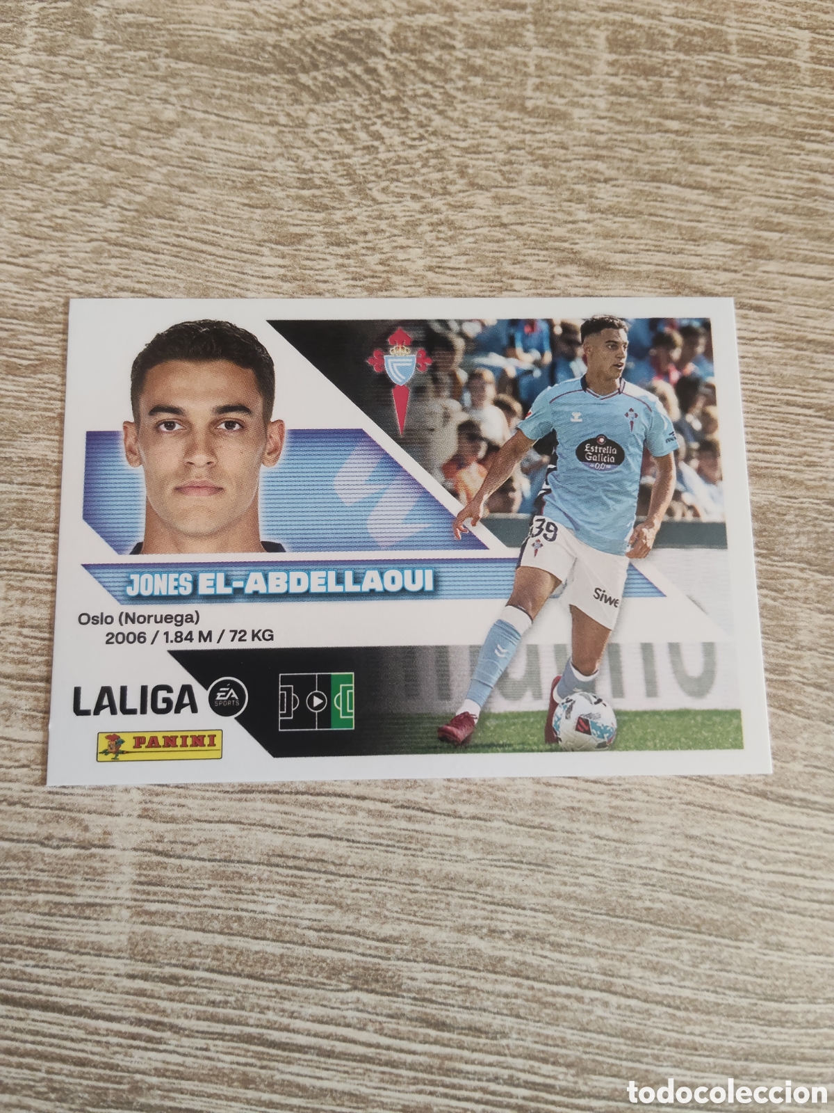 Cromos de f&uacute;tbol: El-Abdellaoui Celta de Vigo liga 2026 2027 26 27 ediciones este