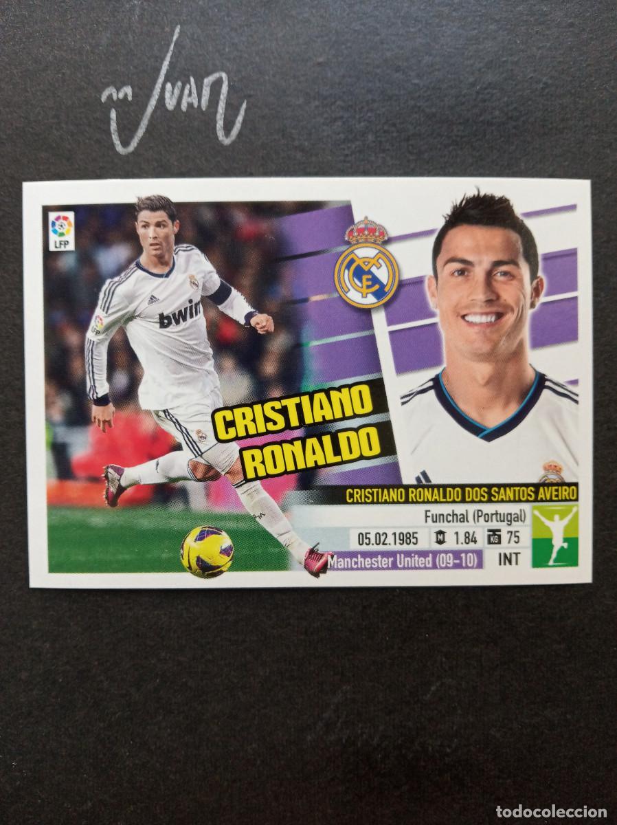 Cromos de Futebol: N&ordm; 15 CRISTIANO RONALDO REAL MADRID PORTUGAL ⚽ PANINI &reg; 2013 2014 LIGA ESTE 13 14 SIN PEGAR NUEVO