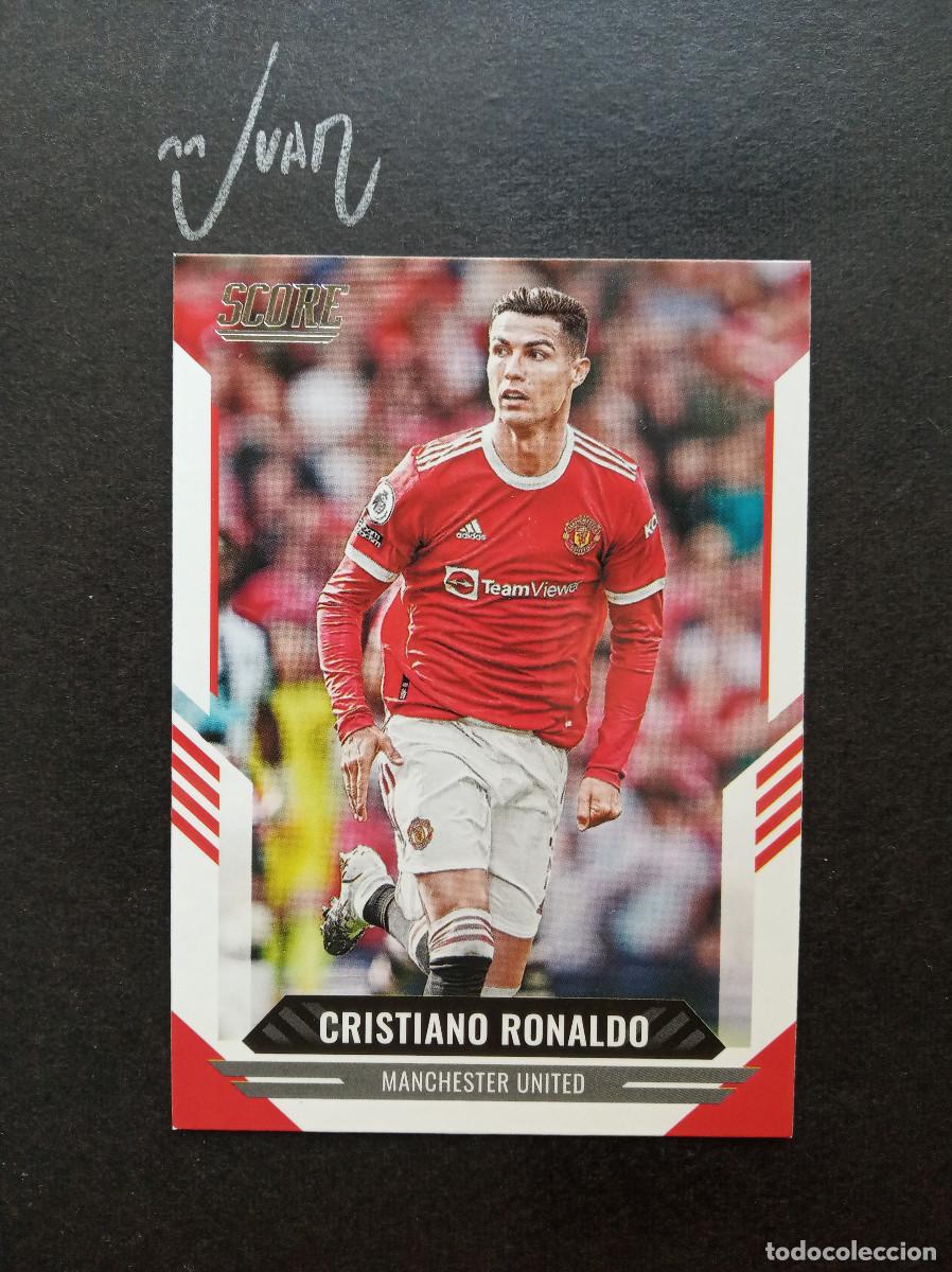 Cromos de Futebol: N&ordm; 116 CRISTIANO RONALDO MANCHESTER UNITED ⚽ PANINI &reg; SCORE FIFA MUNDIAL QATAR 2021 2022 21 22 NUEVO