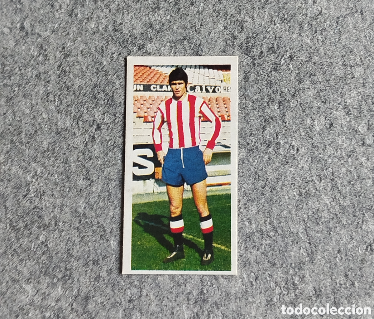 Cromos de f&uacute;tbol: SIN PEGAR CIRIACO SPORTING DE GIJON 75 76 1975 1976 EDICIONES ESTE NUNCA PEGADO CROMO