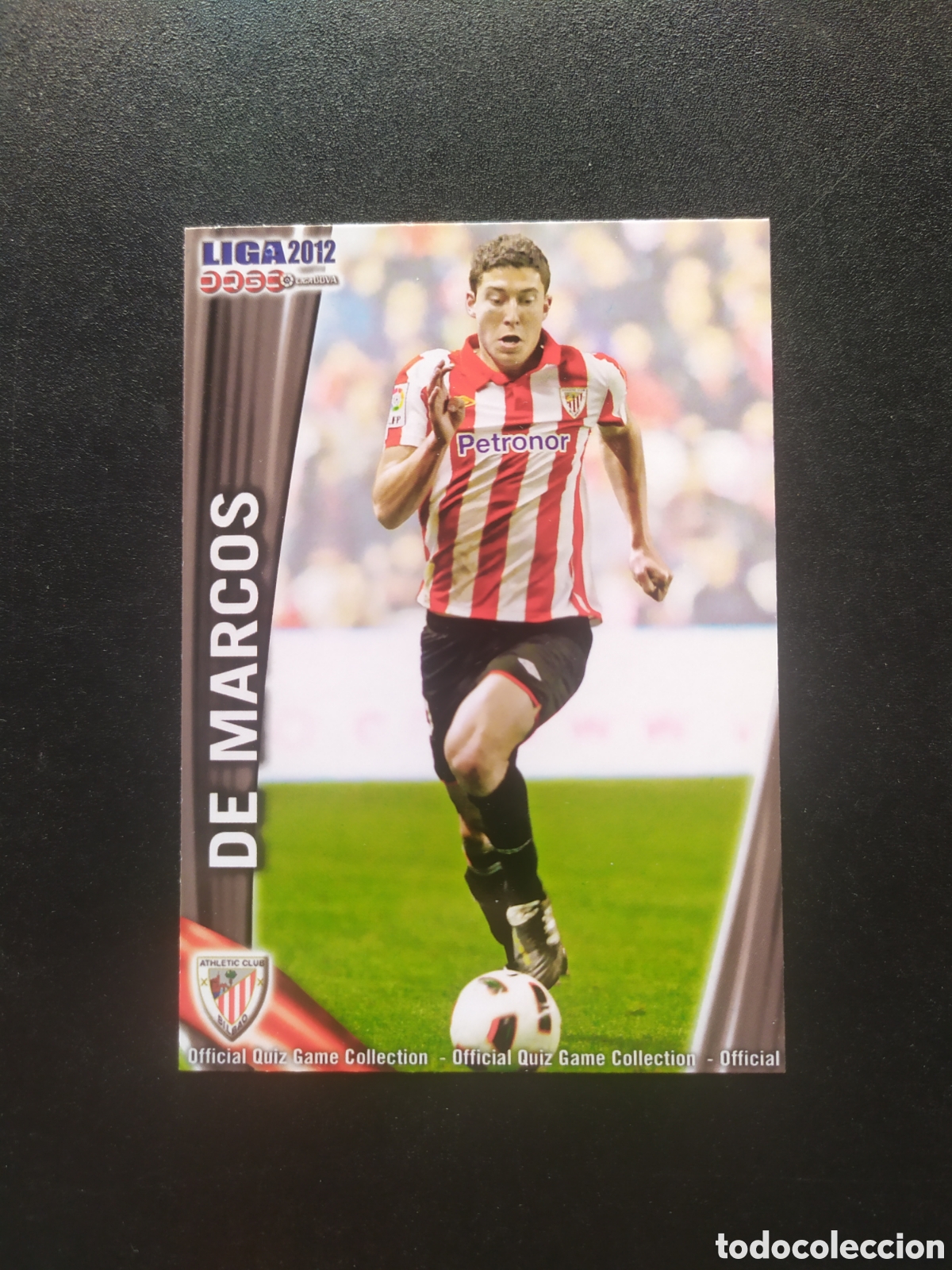 Cromos de f&uacute;tbol: Mundicromo fichas Liga 2011 2012 11 12 De Marcos n&deg; 651 Athletic Bilbao