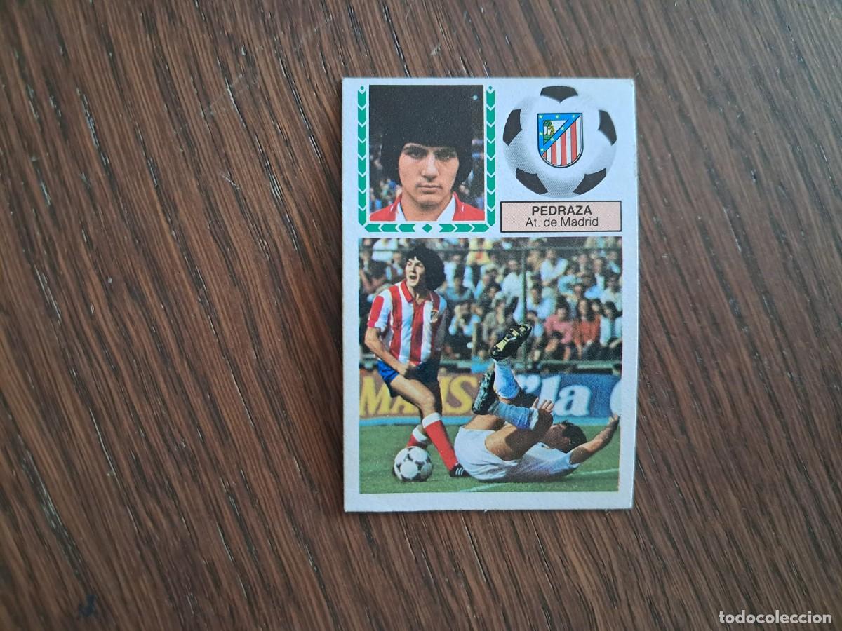 Cromos de f&uacute;tbol: cromo de futbol, edic. Este 83-84, Pedraza, At. de Madrid. sin pegar.