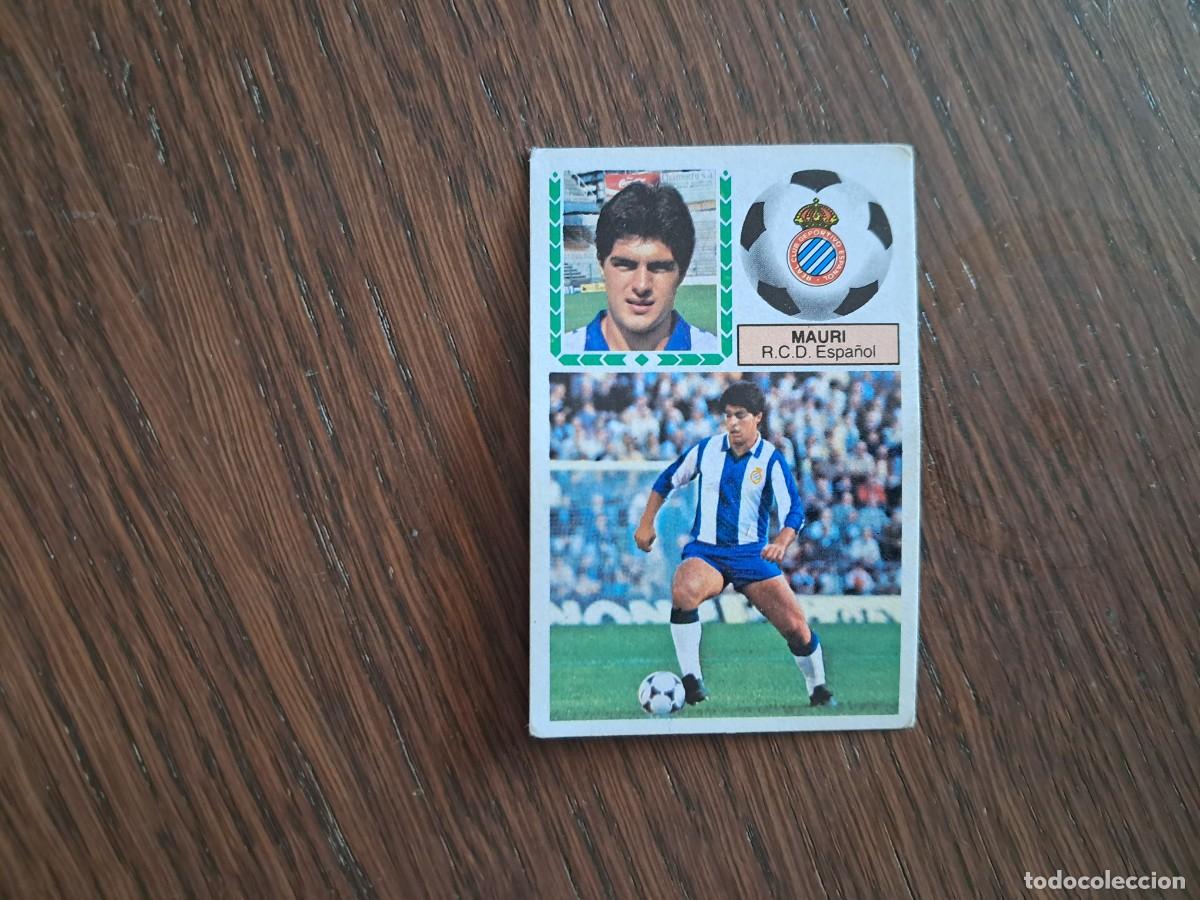Cromos de f&uacute;tbol: cromo de futbol, edic. Este 83-84, Mauri, R.C.D. Espa&ntilde;ol. sin pegar.
