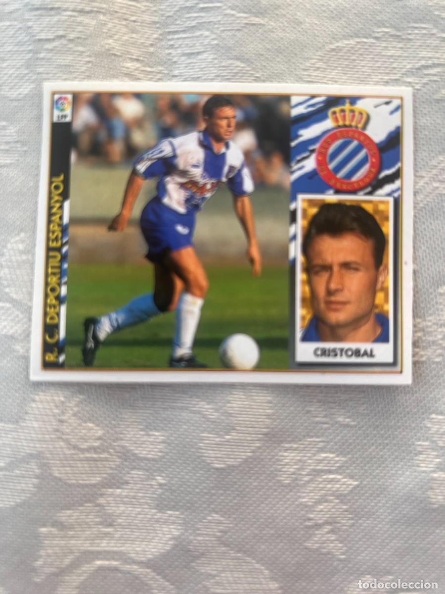 Cromos de f&uacute;tbol: CRISTOBAL ESPA&Ntilde;OL SIN PEGAR LIGA ESTE 1997/98 97 98