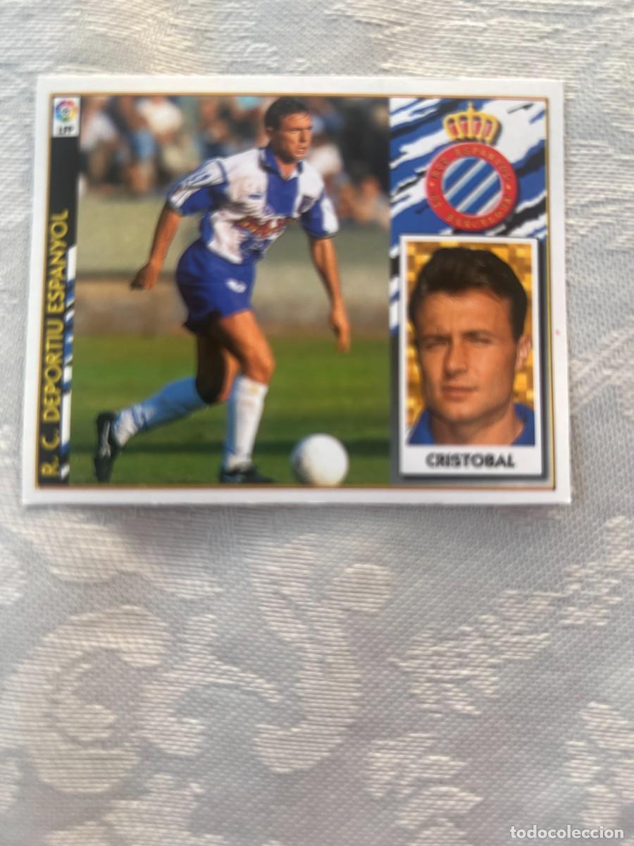 Cromos de f&uacute;tbol: CRISTOBAL ESPA&Ntilde;OL SIN PEGAR LIGA ESTE 1997/98 97 98