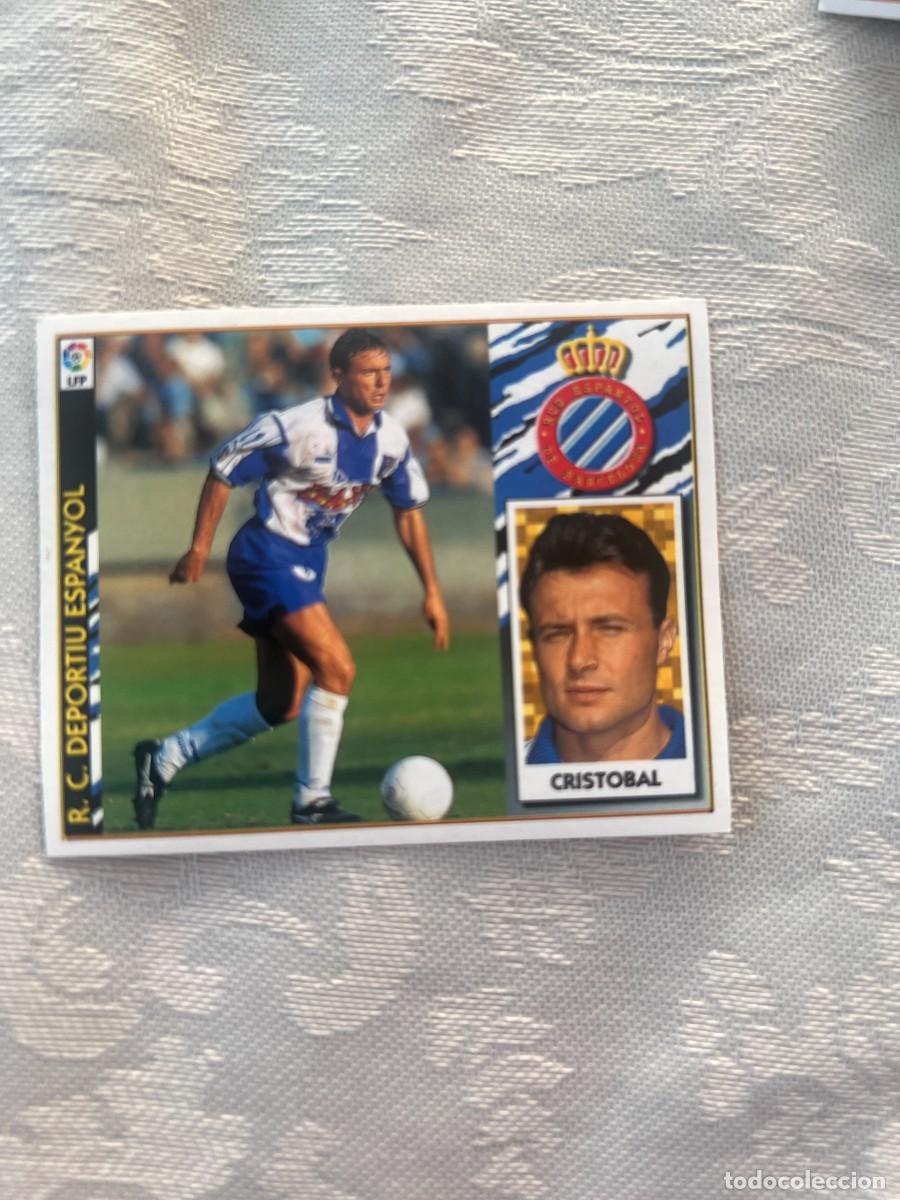 Cromos de f&uacute;tbol: CRISTOBAL ESPA&Ntilde;OL SIN PEGAR LIGA ESTE 1997/98 97 98