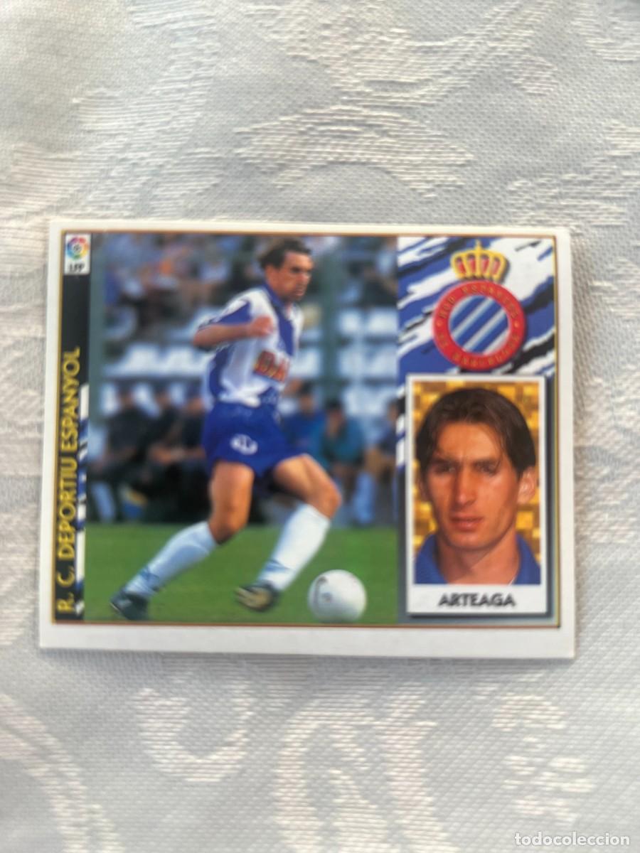 Cromos de f&uacute;tbol: ARTEAGA ESPA&Ntilde;OL SIN PEGAR LIGA ESTE 1997/98 97 98