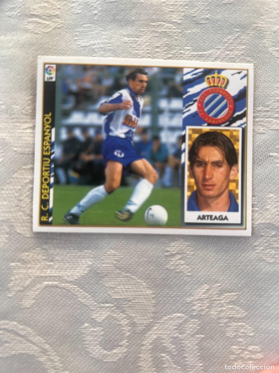 Cromos de f&uacute;tbol: ARTEAGA ESPA&Ntilde;OL SIN PEGAR LIGA ESTE 1997/98 97 98