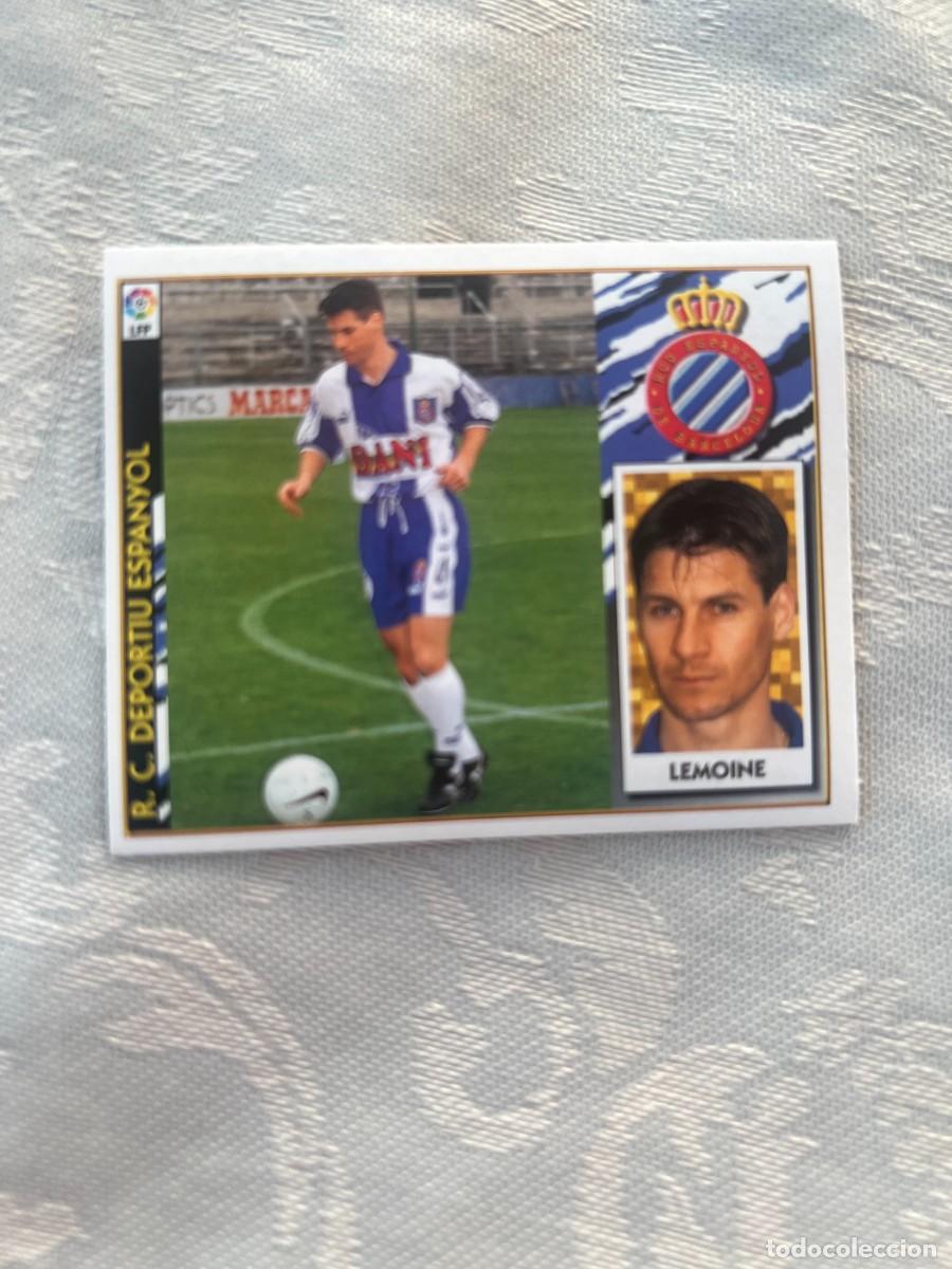 Cromos de Futebol: LEMOINE ESPA&Ntilde;OL SIN PEGAR LIGA ESTE 1997/98 97 98