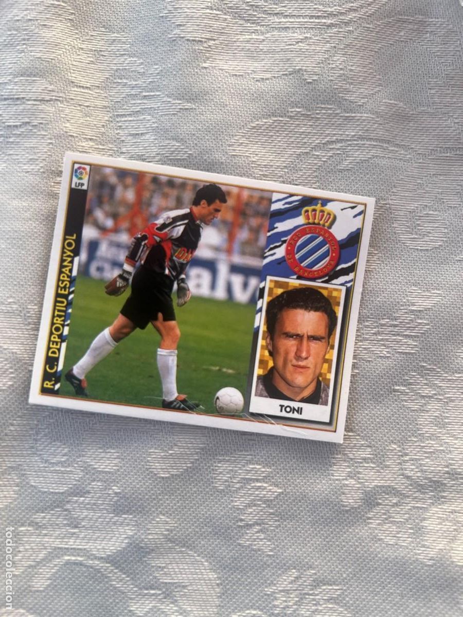 Cromos de Futebol: TONI ESPA&Ntilde;OL SIN PEGAR LIGA ESTE 1997/98 97 98