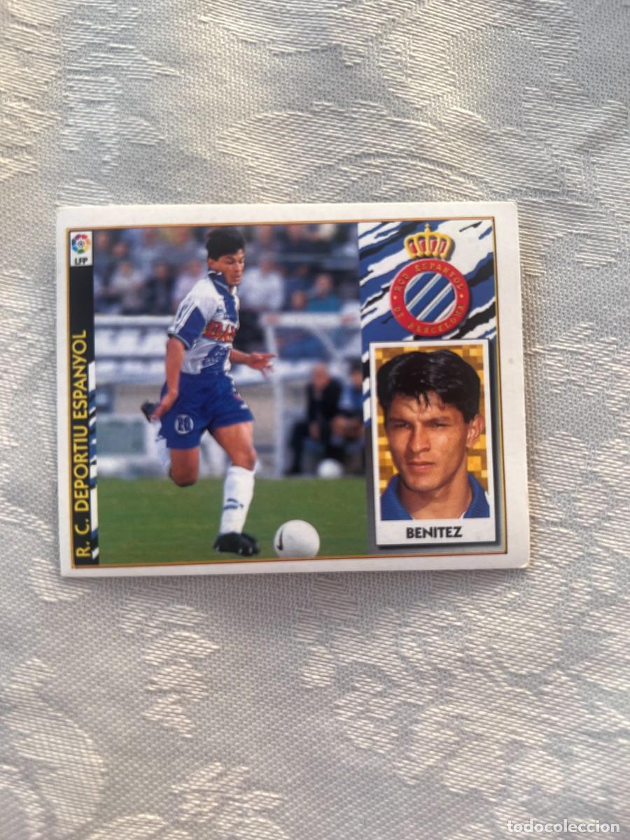 Cromos de f&uacute;tbol: BENITEZ ESPA&Ntilde;OL SIN PEGAR LIGA ESTE 1997/98 97 98