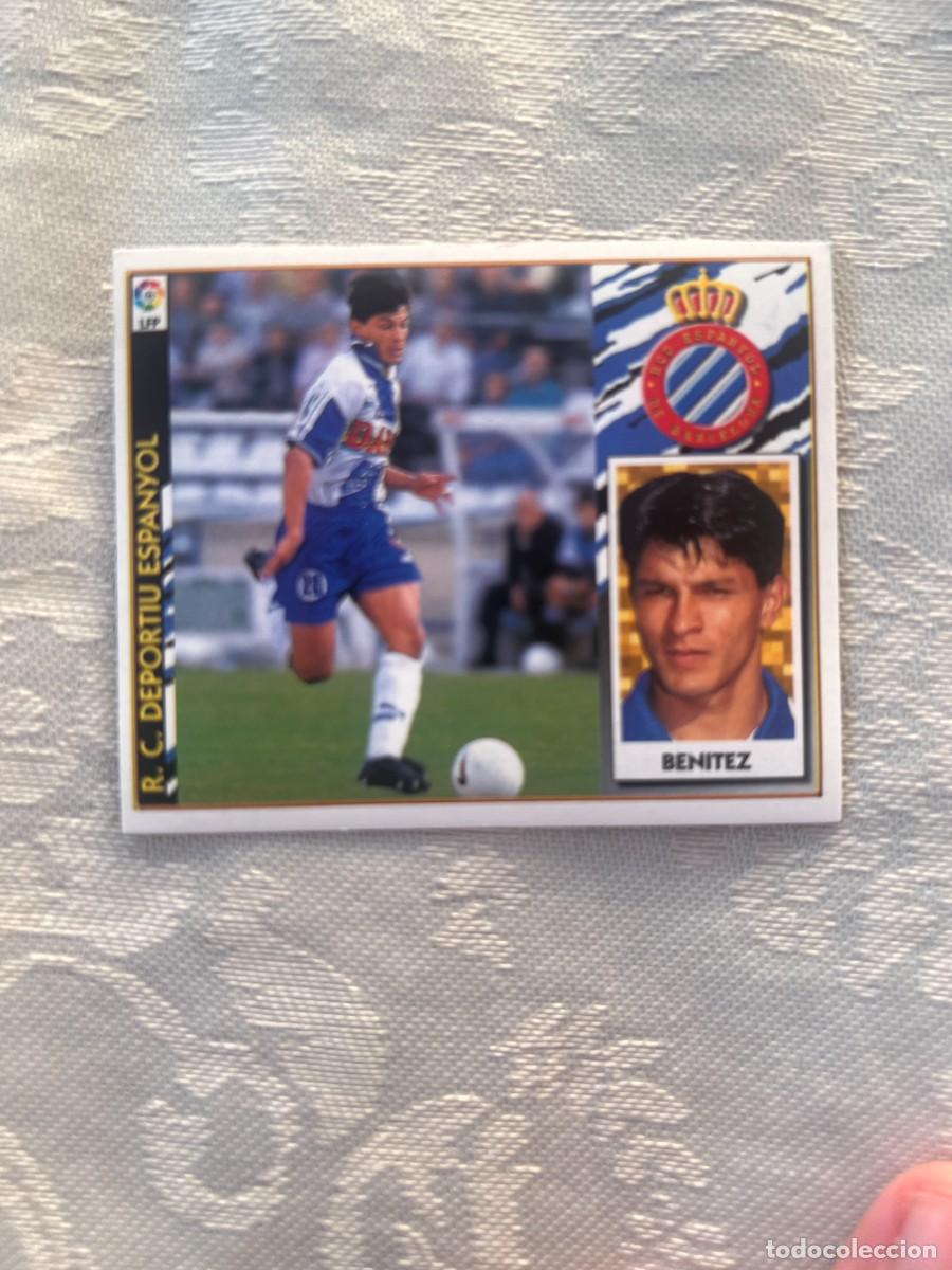 Cromos de f&uacute;tbol: BENITEZ ESPA&Ntilde;OL SIN PEGAR LIGA ESTE 1997/98 97 98