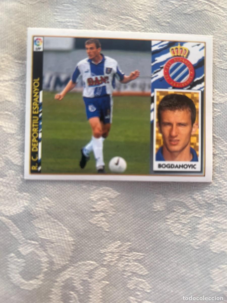 Cromos de f&uacute;tbol: BOGDANOVIC ESPA&Ntilde;OL SIN PEGAR LIGA ESTE 1997/98 97 98