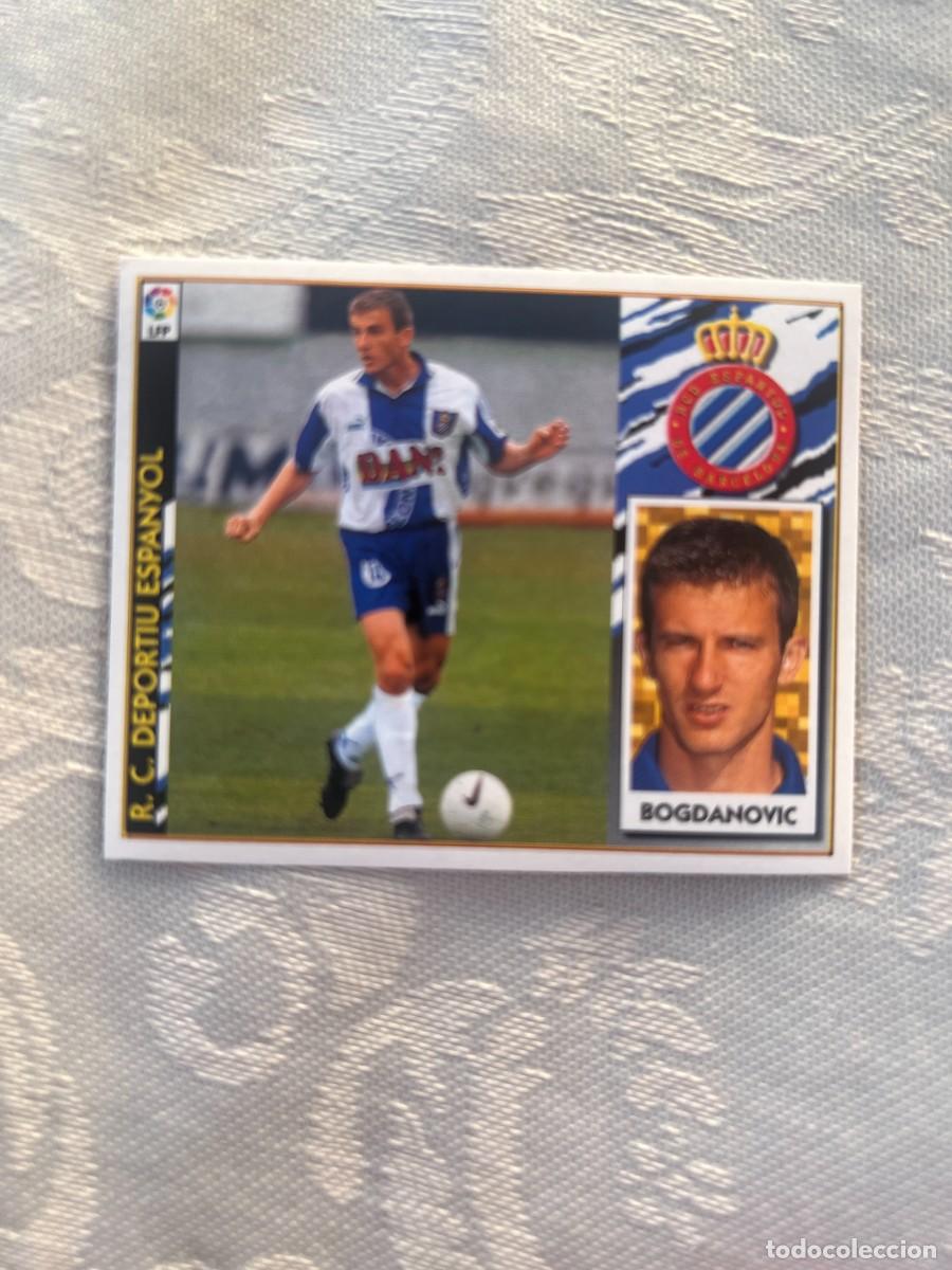 Cromos de f&uacute;tbol: BOGDANOVIC ESPA&Ntilde;OL SIN PEGAR LIGA ESTE 1997/98 97 98