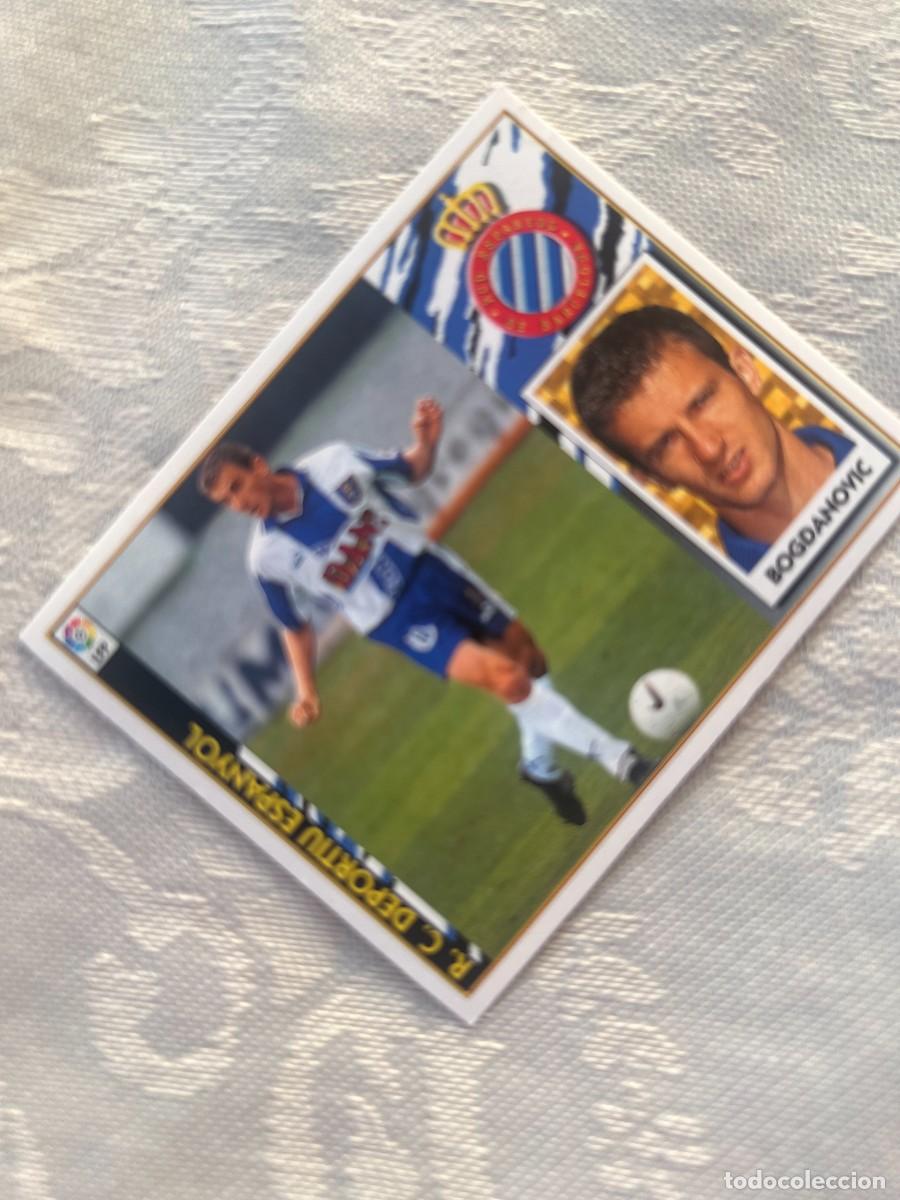 Cromos de f&uacute;tbol: BOGDANOVIC ESPA&Ntilde;OL SIN PEGAR LIGA ESTE 1997/98 97 98