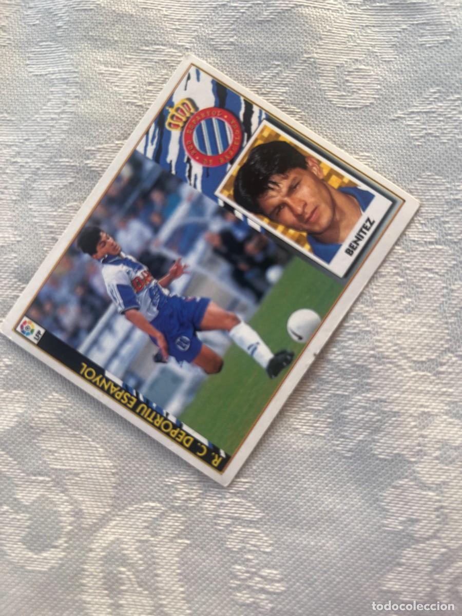 Cromos de f&uacute;tbol: BENITEZ ESPA&Ntilde;OL SIN PEGAR LIGA ESTE 1997/98 97 98