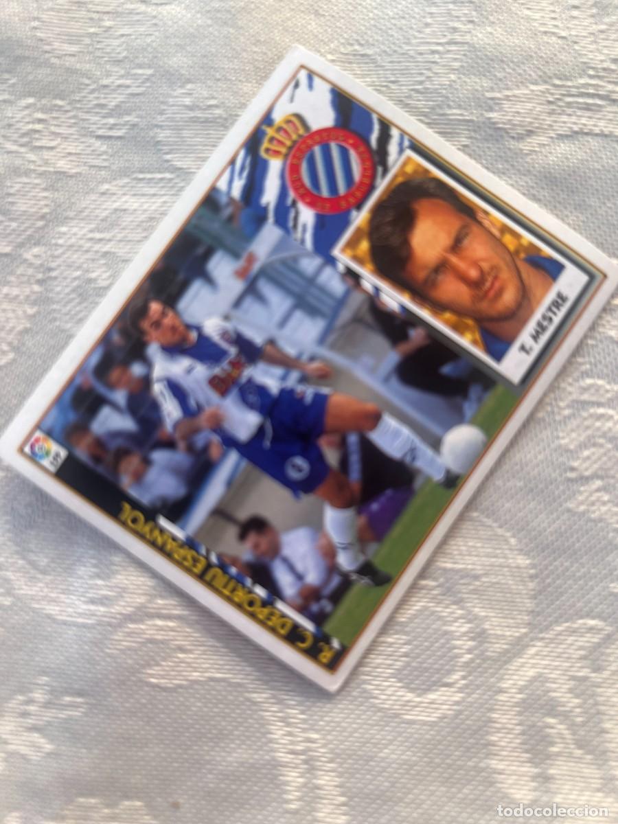 Cromos de f&uacute;tbol: T MESTRE ESPA&Ntilde;OL SIN PEGAR LIGA ESTE 1997/98 97 98