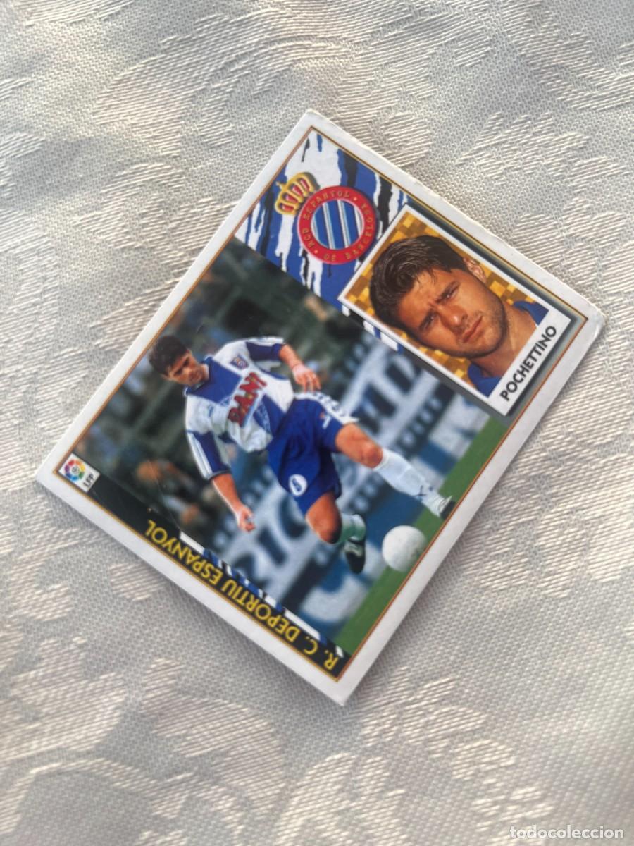 Cromos de f&uacute;tbol: POCHETTINO ESPA&Ntilde;OL SIN PEGAR LIGA ESTE 1997/98 97 98
