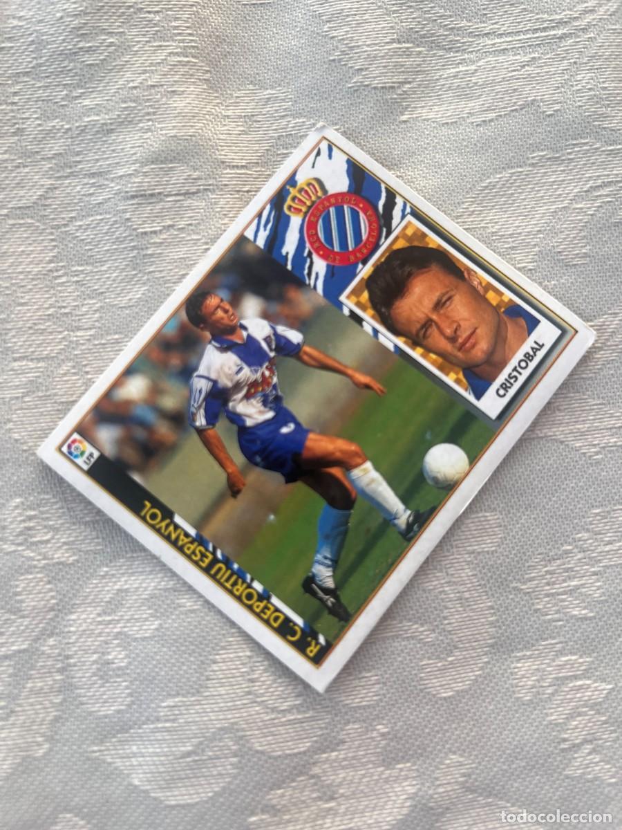 Cromos de f&uacute;tbol: CRISTOBAL ESPA&Ntilde;OL SIN PEGAR LIGA ESTE 1997/98 97 98