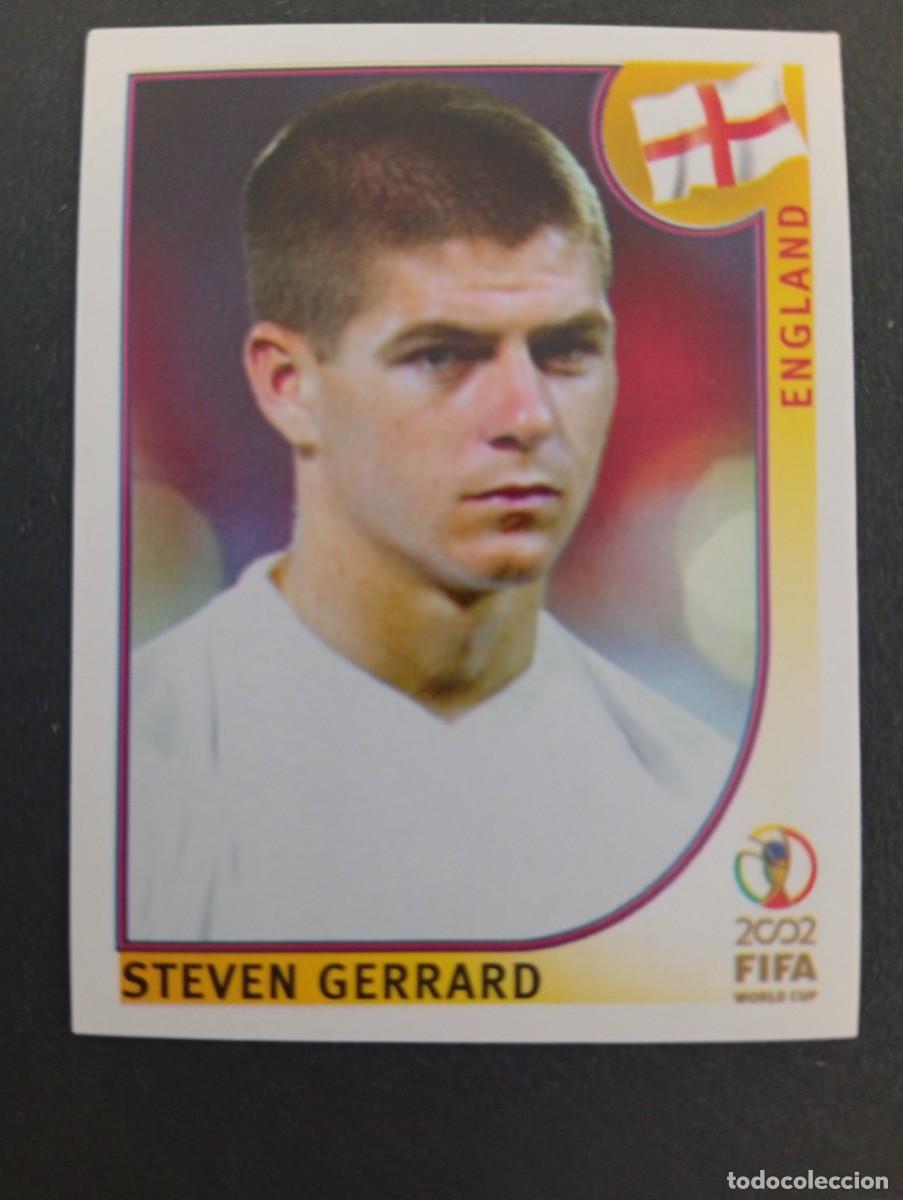 Cartes &agrave; collectionner de Football: STEVE GERRARD 432 INGLATERRA MUNDIAL KOREA JAPON 2002 02 PANINI NUNCA PEGADO