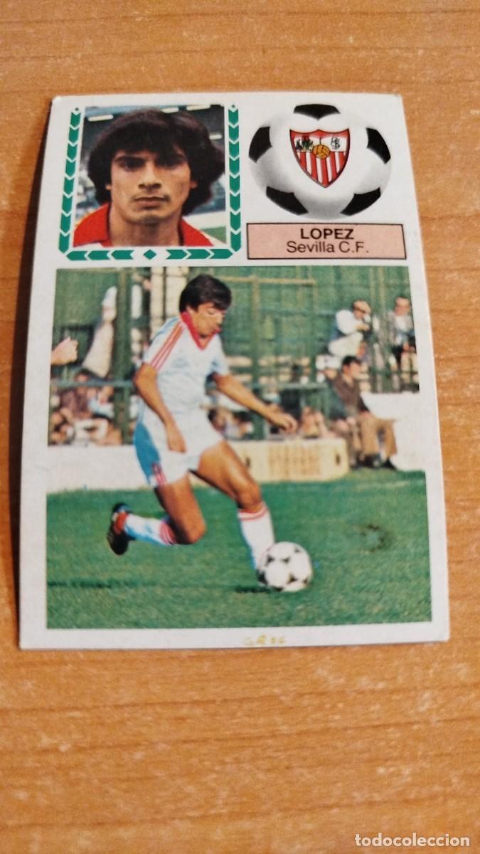 Cromos de Futebol: LIGA ESPA&Ntilde;OLA 83/84 - SEVILLA CF - LOPEZ