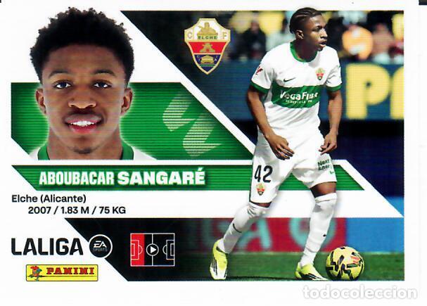 Cromos de f&uacute;tbol: CROMO PANINI LIGA ESTE 26 27 - N&ordm; 9 B - SANGAR&Eacute; - ELCHE