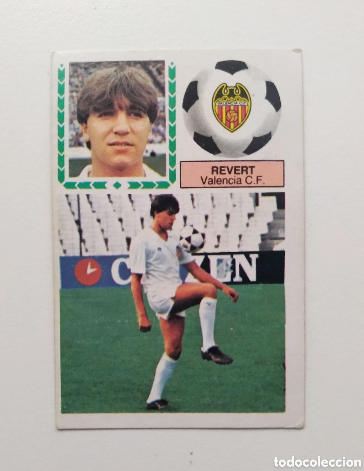 Fu&szlig;ball-Sticker: Revert, 1983 1984 coloca del Valencia 83-84 ediciones ESTE
