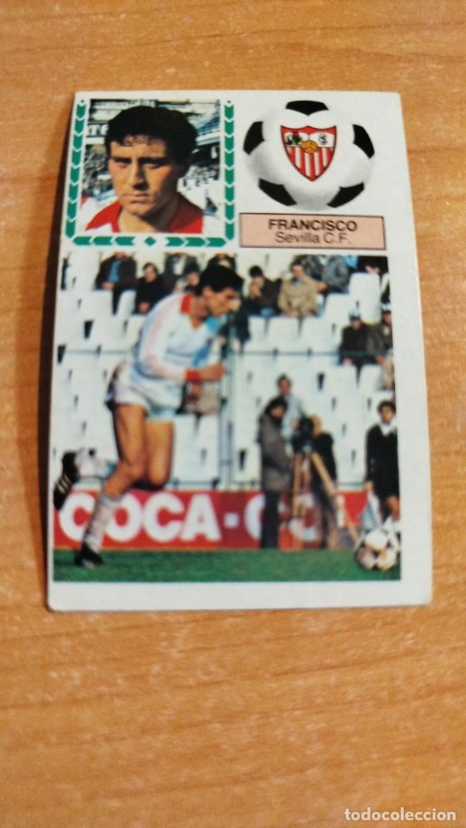 Cromos de f&uacute;tbol: LIGA ESPA&Ntilde;OLA 83/84 - SEVILLA CF - FRANCISCO