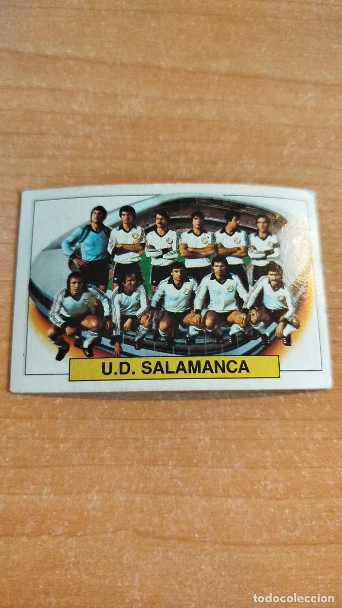 Cromos de f&uacute;tbol: LIGA ESPA&Ntilde;OLA 83/84 - UD SALAMANCA - ALINEACION