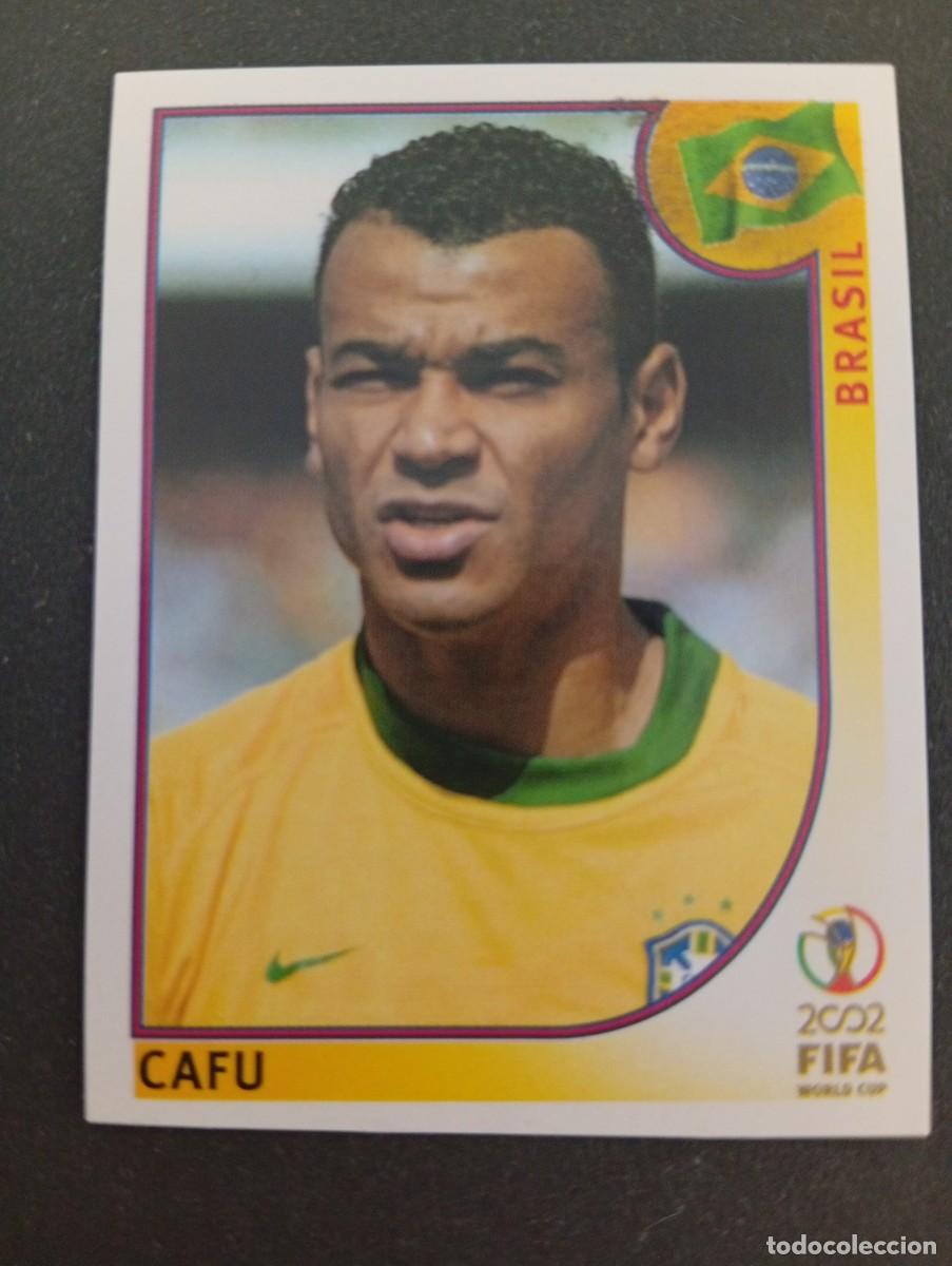 Cromos de f&uacute;tbol: CAFU 172 BRASIL PANINI 2002 MUNDIAL KOREA FUTBOL 02 CROMO - SIN PEGAR