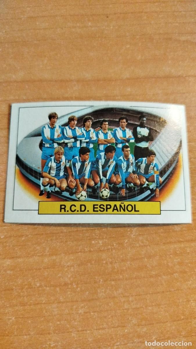 Cromos de f&uacute;tbol: LIGA ESPA&Ntilde;OLA 83/84 - RCD ESPA&Ntilde;OL - ALINEACION