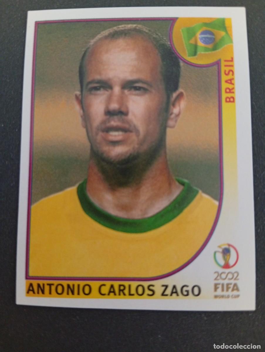Cromos de f&uacute;tbol: ANTONIO CARLOS ZAGO 173 BRASIL PANINI 2002 MUNDIAL KOREA FUTBOL 02 CROMO - SIN PEGAR