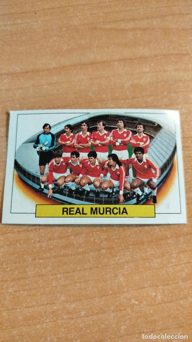 Cromos de f&uacute;tbol: LIGA ESPA&Ntilde;OLA 83/84 - REAL MURCIA - ALINEACION