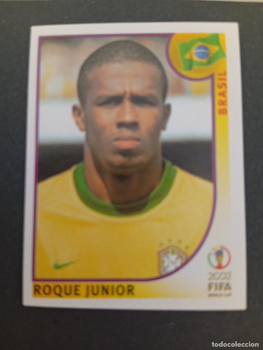Cromos de f&uacute;tbol: ROQUE JUNIOR 174 BRASIL PANINI 2002 MUNDIAL KOREA FUTBOL 02 CROMO - SIN PEGAR