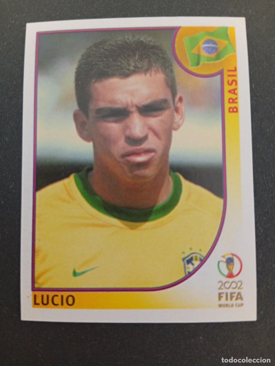 Cromos de f&uacute;tbol: LUCIO 175 BRASIL PANINI 2002 MUNDIAL KOREA FUTBOL 02 CROMO - SIN PEGAR