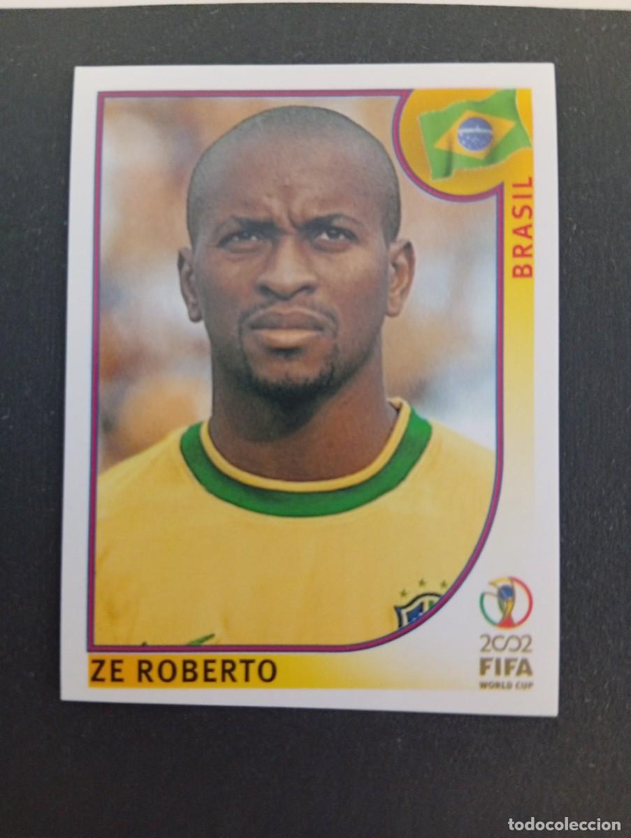 Cartes &agrave; collectionner de Football: ZE ROBERTO 177 BRASIL PANINI 2002 MUNDIAL KOREA FUTBOL 02 CROMO - SIN PEGAR