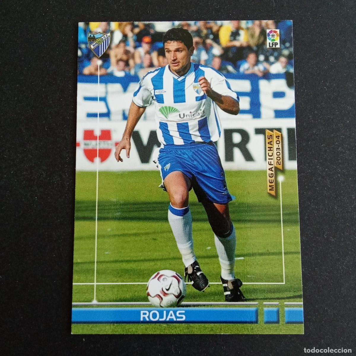 Cartes &agrave; collectionner de Football: 168 ROJAS MALAGA LIGA 2003 2004 03 04 MEGAFICHAS PANINI