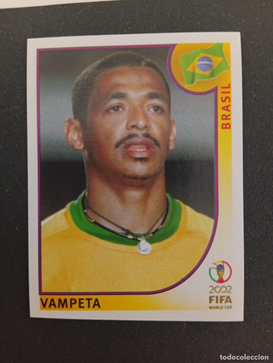 Cromos de f&uacute;tbol: VAMPETA 178 BRASIL PANINI 2002 MUNDIAL KOREA FUTBOL 02 CROMO - SIN PEGAR