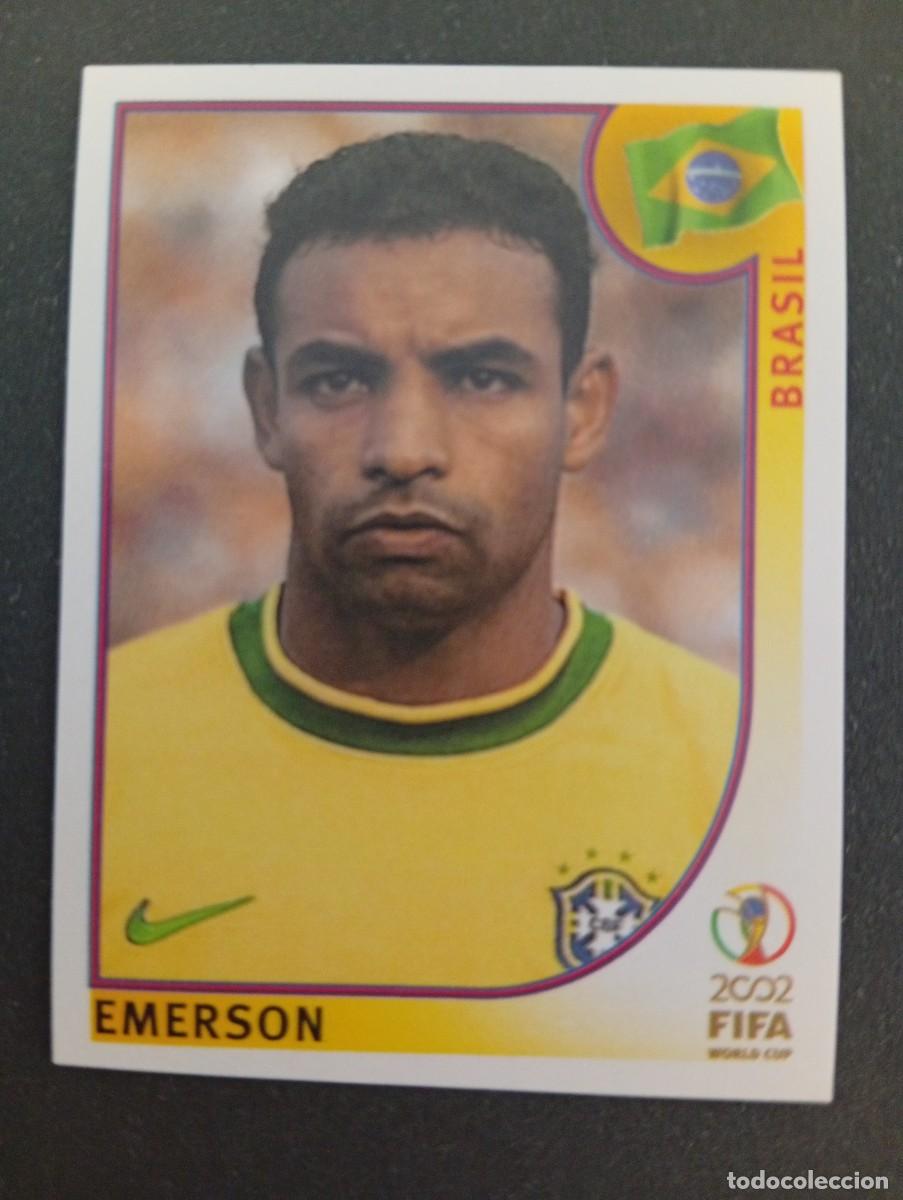 Cromos de f&uacute;tbol: EMERSON 180 BRASIL PANINI 2002 MUNDIAL KOREA FUTBOL 02 CROMO - SIN PEGAR